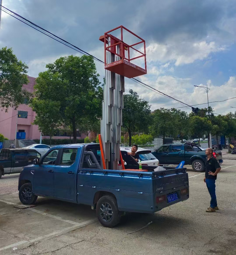 北屯车载铝合金式高空作业车